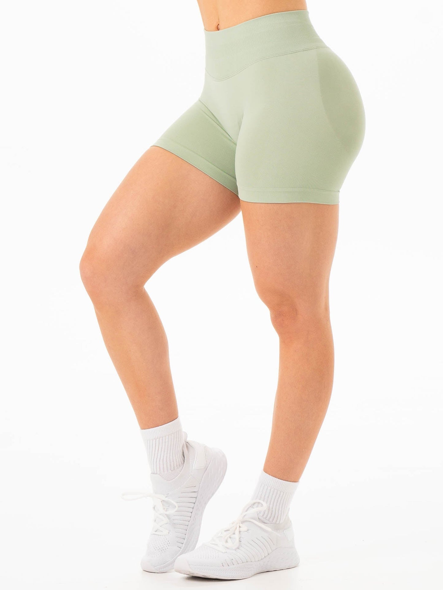 Boost Seamless Shorts - Pistachio