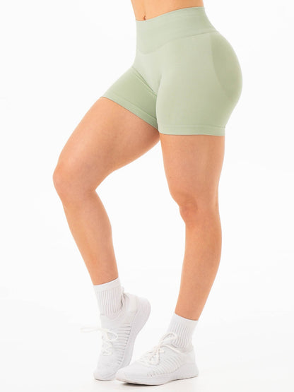 Boost Seamless Shorts - Pistachio