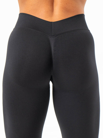 Boost V Back Leggings - Black