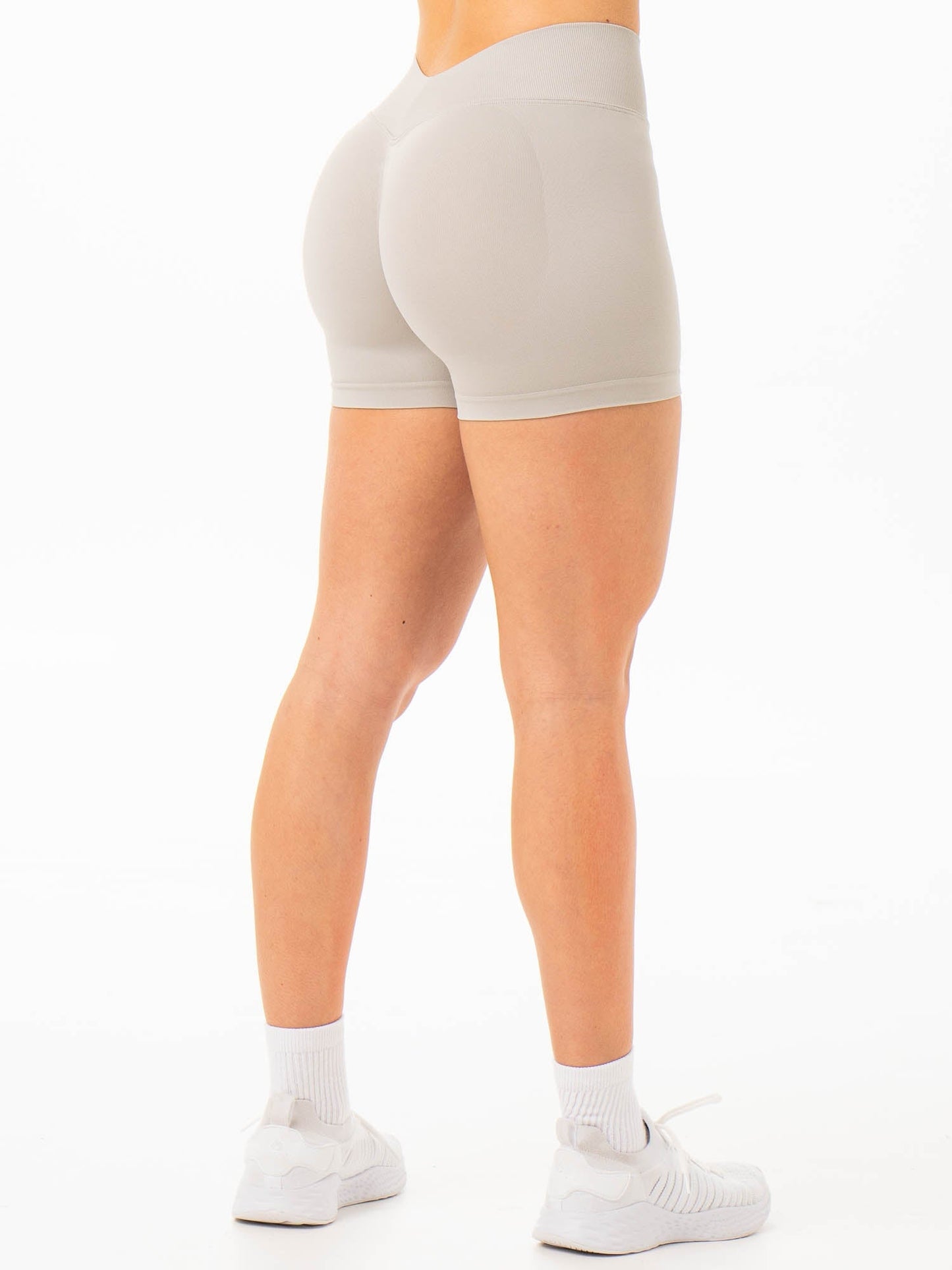Boost V Back Shorts - Ash