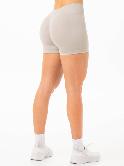 Boost V Back Shorts - Ash