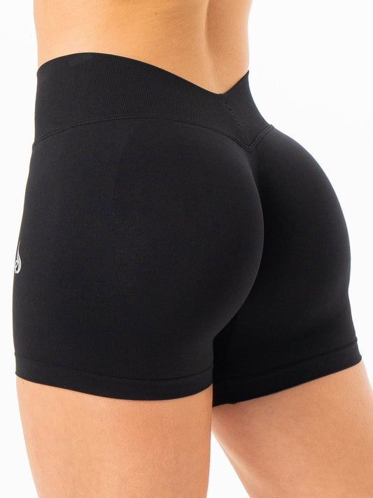 Boost V Back Shorts - Black