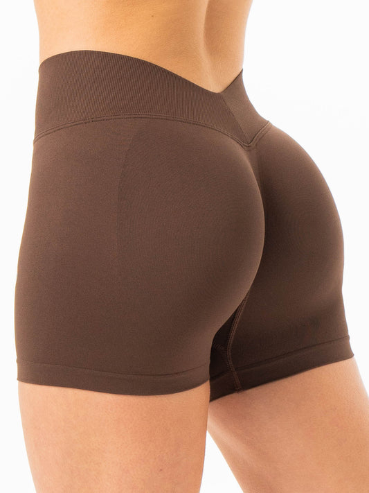 Boost V Back Shorts - Chocolate
