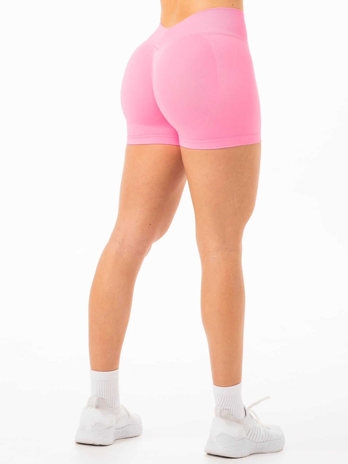 Boost V Back Shorts - Princess Pink