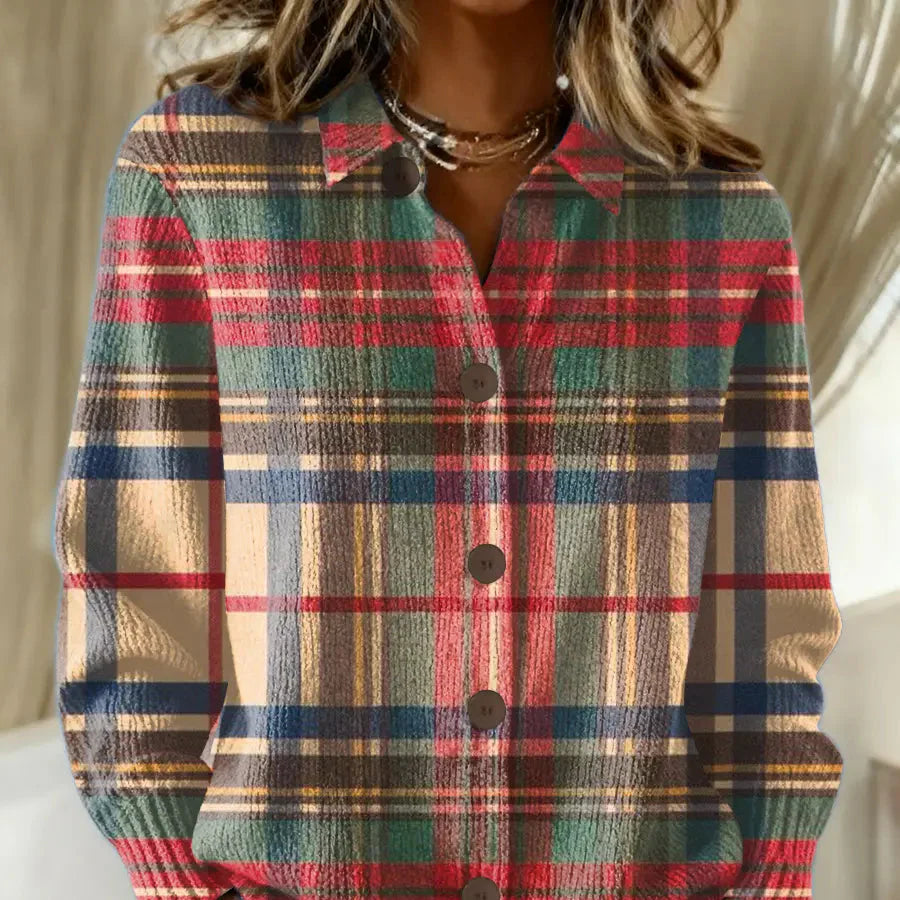 Mila™ | Plaid blouse
