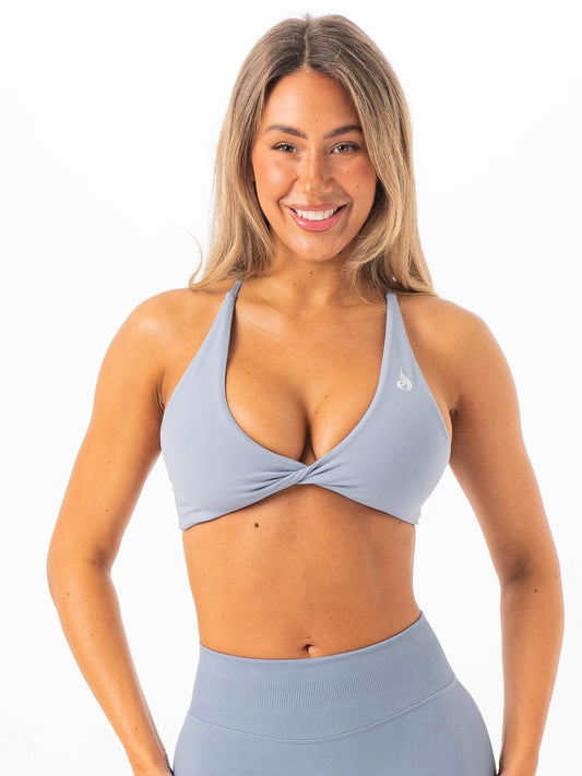 NKD Twist Sports Bra - Storm
