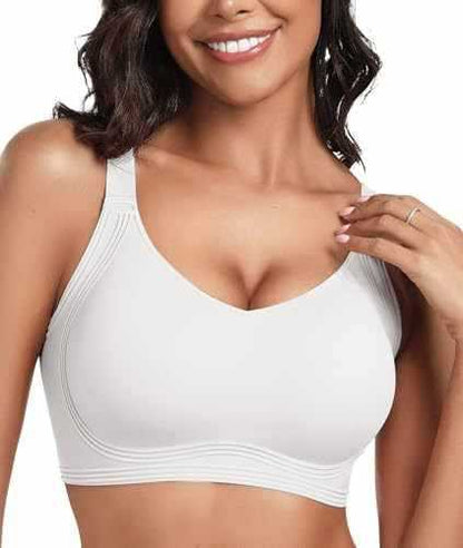 Seamless Full Coverage Push Up No Underwire Bras