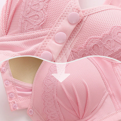 Front-closure breathable skin-friendly cotton bra Buy 1 Get 1 Free