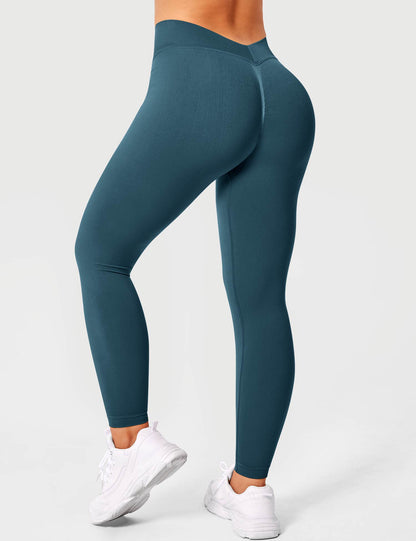 V-back Soft-Scrunch Leggings