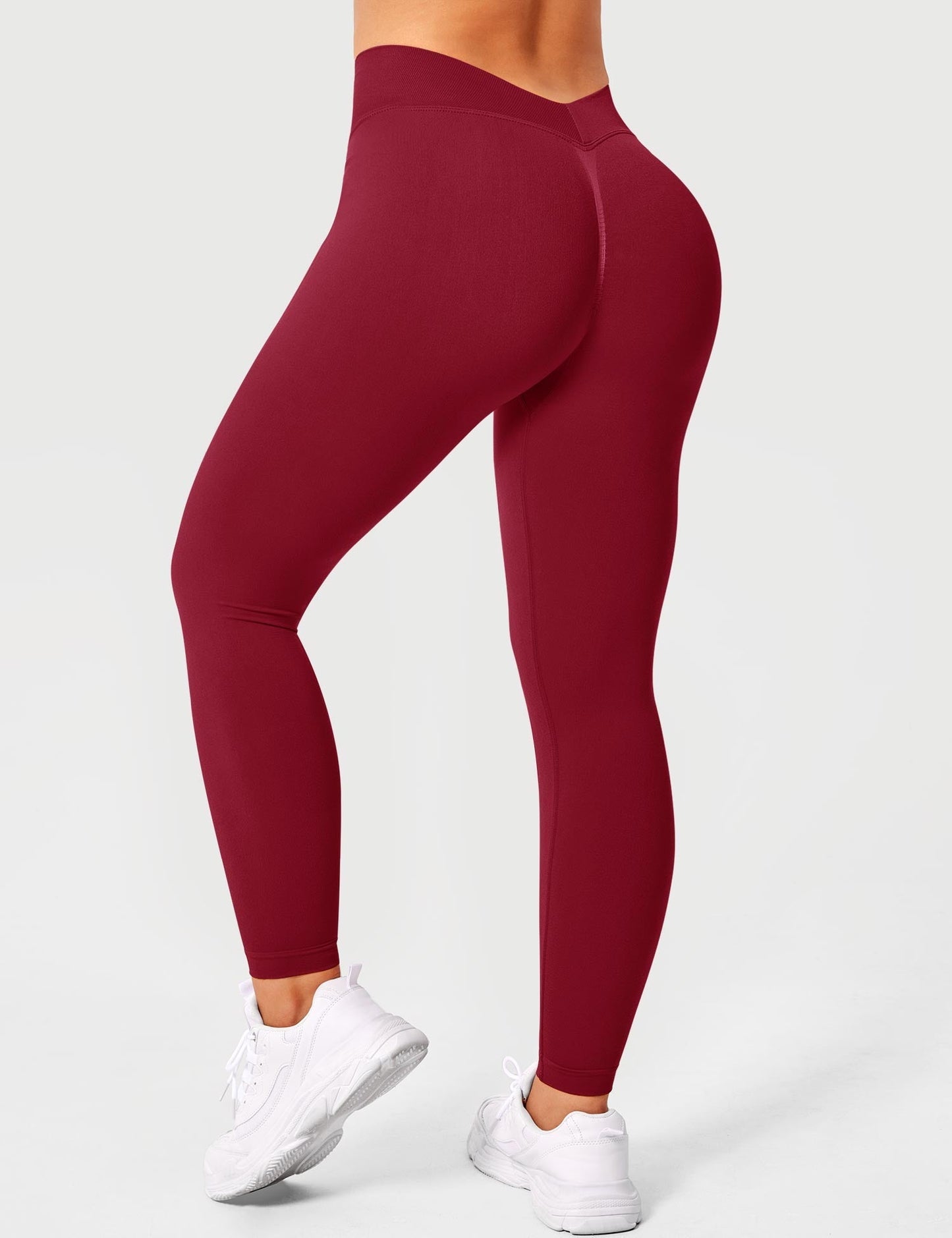 V-back Soft-Scrunch Leggings